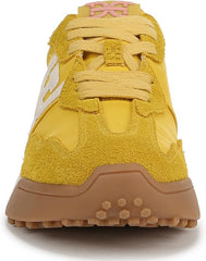Sam Edelman Langley Saffron Yellow/Cream Chunky Platform Low Top Flat Sneakers