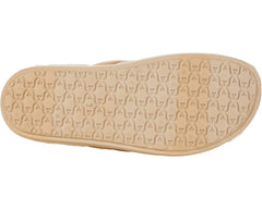 Sam Edelman Vaugn 3 Camel Strappy Slip On Open Toe Slides Flats Sandals