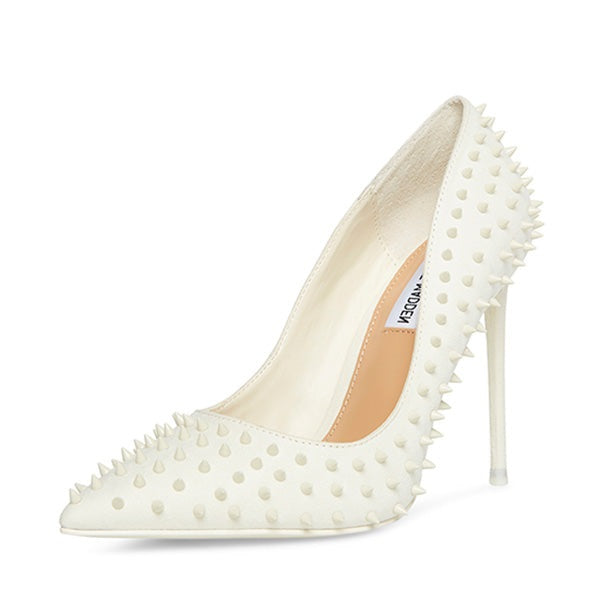 Steve Madden Vala-S Bone Embellished Printed High Stiletto Pointed Toe Dress Pumps
