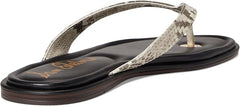 Sam Edelman Remi Roccia Open Toe Thonk Flat Slides Beach Flip Flops Sandals