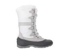 Kamik Women's Snovalley2 Snow Boot (8, WHITE)