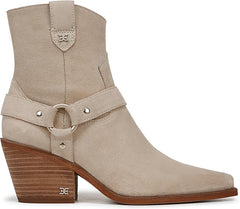 Sam Edelman Winston Amarillo Sand Pointed Toe Block Heeled Western Ankle Booties