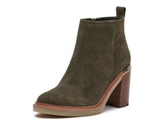 Vince Camuto Gorgan Agave Zipper Closure Rounded Toe Ankle Heeled Boot