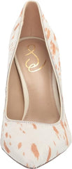 Sam Edelman Hazel Natural/Ivory Stiletto Heeled Slip On Pointed Toe Dress Pumps