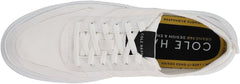 Cole Haan Grandpro Rally Canvas Court Optic White/Black Lace Up Low Top Sneakers