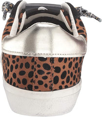 Steve Madden Philosophy Leopard/Multi Lace Up Star Detailed Sneaker