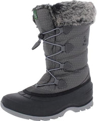 Kamik Women's MOMENTUM2 Snow Boot, Charcoal, (6, charcoal)
