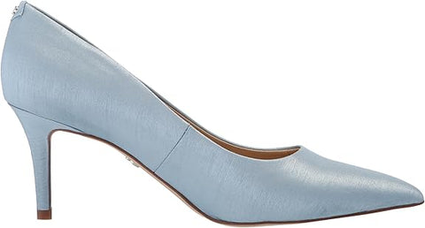 Sam Edelman Vienna Robin Egg Blue Stiletto Heel Pointed Toe Slip On Fashion Pump