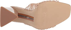 Sam Edelman Laurette Almond Multistraps Slip On Open Toe Block Heel Sandals