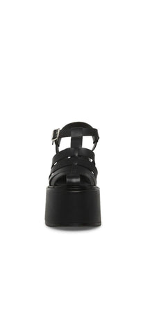 Steve Madden Chant Platform Sandal Fisherman Ankle Strap Block Heeled Sandals