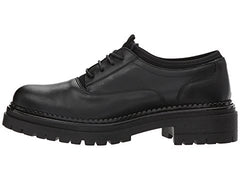Shellys London Kemper Black Leather Lace Up Oxford