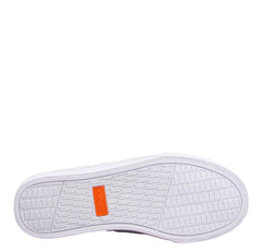 Lugz Clipper White Fashion Slip On Rounded Toe Canvas Platform Sneakers 6.5
