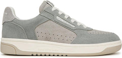 Sam Edelman Harper Sky Grey/Grey Stone Lace Up Round Toe Flat Low Top Sneakers