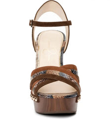 Jessica Simpson Tellira Mediterranean Stylish Wedge Platform Round Toe Sandal