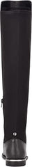 Nine West Allair8 Black4 Stacked Heel Rounded Toe Over The Knee Fashion Boots