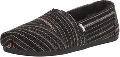 Toms Alpargata Resident Black Shearling Slip On Low Top Fashion Sneakers