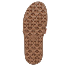 Sam Edelman Nettie Saddle Leather Slip On Open Toe Flats Slides Sandals