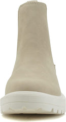 Soda Pilot Sand Nbpu Pull On Round Toe Chunky Platform Wide Ankle Chelsea Boots