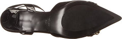 Nine West Arnice3 Black1 Patent Stiletto Heel Pointed Toe Ankle Strap Dress Pump
