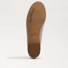 Sam Edelman Felicia Chai Latte Luxe Slip On Rounded Toe Flexible Ballet Flats