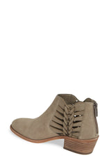 Vince Camuto Prestetta Elephant Pointy Toe Cut Out Side Braided Ankle Boots Wide