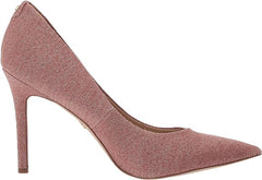Sam Edelman Hazel Terracotta Rose Stiletto Heeled Pointed Toe Slip On Pumps