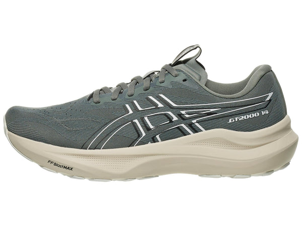ASICS Men's GT-2000 14 Monument/White Comfortable Running Casual Sneakers