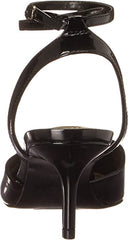 Nine West Arnice3 Black1 Patent Stiletto Heel Pointed Toe Ankle Strap Dress Pump