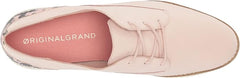 Cole Haan Original Grand Plain Oxford Peach Whip Nubuck Lace Up Low Top Sneakers