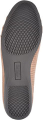 Cliffs By White Mountain Clara Tan/Es-print Slip-On Rounded Toe Ballet Flats