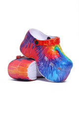 CAPE ROBBIN GARDENER CHUNKY MULTI PLATFORM ANKLE STRAP CUT OUT SANDAL-COLORFUL