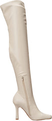Steve Madden Prowl Bone Pull On Squared Close Toe Over The Knee Boot
