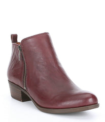 Lucky Brand Women's Basel, Raisin Low Cut Ankle Booties