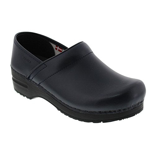 Sanita Women's Professional PU Leather Clogs