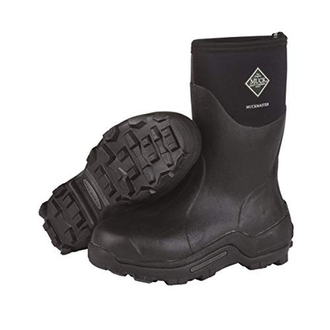 Muck Muckmaster Commercial Grade Rubber Work Boots Black Waterproof Boots
