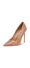 Steve Madden Vala Dark Blush Patent Fashion High Heel Pointed Toe Stiletto Pumps