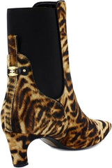 Sam Edelman Margo Cabernet Red Pull On Pointed Toe Kitten Heeled Ankle Booties