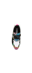 Steve Madden Cliff Snake Multi Round-Toe Lace Up Platform Fashion Sneakers