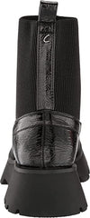 Circus by Sam Edelman Larissa Black Rounded Toe Pull On Chunky Heel Ankle Boots