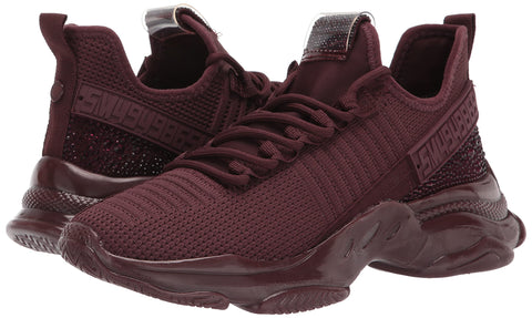 Steve Madden Women's Maxima Sneaker Platform Chunky Lace Up Runners