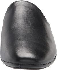 Sam Edelman Kylar Black Slip On Rounded Toe Flat Fashion Slipper Mules