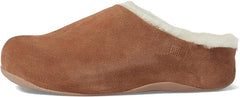 FitFlop Shuv Light Tan Slip On Rounded Toe Slip Resistant Comfortable Slippers