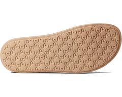 Sam Edelman Valeri Almond Open Toe Slip On Classic Leather Slides Sandals