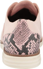 Cole Haan Original Grand Plain Oxford Peach Whip Nubuck Lace Up Low Top Sneakers