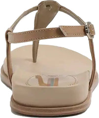 Sam Edelman Naomi Almond Slip On Open Toe Buckle Adjustable Ankle Straps Sandals