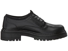 Shellys London Kemper Black Leather Lace Up Oxford