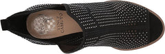Vince Camuto Kiminni Black Fashion High Block Heel Pull On Ankle Booties