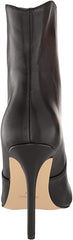 Nine West Tolate Black1 Pointed Toe Stiletto Heel Pull On Fashion Ankle Boots