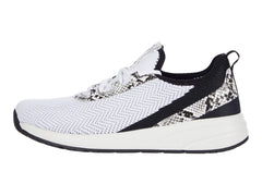Vince Camuto Arielinda Black White Lace up Fashion Manmade Platform Sneakers