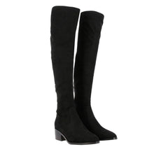 Steve Madden Women's Georgette Zipper closure Over the Knee Boot BLACK